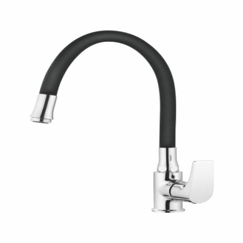 Swan Neck Table Mounted with Flexi Spout Chrome